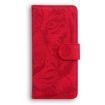 Infinix Zero 40 4G/5G Red Tiger Embossing Flip Leather Case - 3