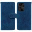 Infinix Note 50 Pro+ Blue Butterfly Rose Embossed Leather Phone Case - 1