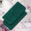 Infinix Note 50 Pro+ Green Butterfly Rose Embossed Leather Case - 2