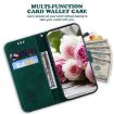 Infinix Zero 40 4G/5G Green Butterfly Rose Embossed Leather Case - 5