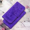 Infinix Zero 40 4G/5G Purple Butterfly Rose Embossed Leather Case - 2