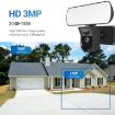 ESCAM QF615 3MP Waterproof WiFi IP Camera & Floodlight, Night Vision, PIR Detection - 3