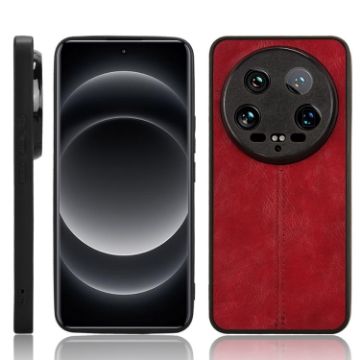 Xiaomi 14 Ultra Red Cow Pattern PC + PU + TPU Phone Case - 1