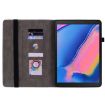 Samsung Galaxy Tab A 8.0 2019 T290 Pink Butterfly Rose Leather Case - 5