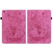 Samsung Galaxy Tab A 8.0 2019 T290 Butterfly Rose Leather Case, Rose Red - 2