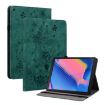 Samsung Galaxy Tab A 8.0 2019 T290 Green Butterfly Rose Leather Case - 1