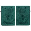 Samsung Galaxy Tab S5e T720/T725 Green Butterfly Rose Leather Case - 2