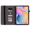 Samsung Galaxy Tab S5e T720/T725 Green Butterfly Rose Leather Case - 3