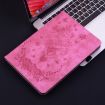 Samsung Galaxy Tab S4 10.5 SM-T830 Butterfly Rose Leather Case, Rose Red - 2