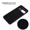 Google Pixel 8 Black Liquid Silicone Shockproof Phone Case - 4