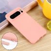Google Pixel 8 Pro Pink Liquid Silicone Shockproof Phone Case - 7