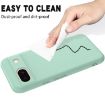 Google Pixel 8a Green Liquid Silicone Shockproof Phone Case - 6