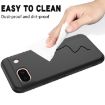 Google Pixel 8a Black Liquid Silicone Shockproof Phone Case - 6