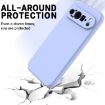 Google Pixel 9 Pro Purple Liquid Silicone Shockproof Phone Case - 4