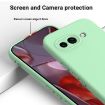 Google Pixel 9a Green Liquid Silicone Shockproof Phone Case - 4