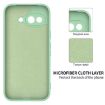 Google Pixel 9a Green Liquid Silicone Shockproof Phone Case - 6