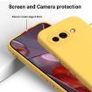 Google Pixel 9a Yellow Liquid Silicone Shockproof Phone Case - 4