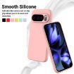 Google Pixel 10 Pro XL Pink Liquid Silicone Shockproof Phone Case - 3