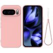 Google Pixel 10 Pro Pink Silicone Shockproof Phone Case - 1