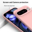 Google Pixel 10 Pink Silicone Shockproof Phone Case - Pure Color - 4