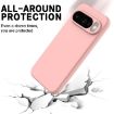 Google Pixel 10 Pink Silicone Shockproof Phone Case - Pure Color - 5