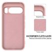 Google Pixel 10 Pink Silicone Shockproof Phone Case - Pure Color - 6