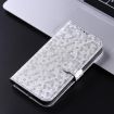 Xiaomi 14 Ultra Silver Leather Phone Case - Honeycomb Dot Texture - 2
