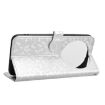 Xiaomi 14 Ultra Silver Leather Phone Case - Honeycomb Dot Texture - 6