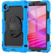 Lenovo Tab K9/One Silicone Hybrid Case with Strap - Light Blue - 2