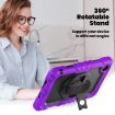 Lenovo Tab K9/One Silicone Hybrid Tablet Case with Strap - Purple - 5