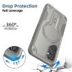 Samsung Galaxy A54 5G Grey Armor MagSafe Holder Hybrid Phone Case - 3