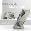 Samsung Galaxy A05s Grey Armor MagSafe Holder Hybrid Phone Case - 6