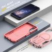 Samsung Galaxy A05s Pink Armor MagSafe Holder Hybrid Phone Case - 5