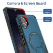 Samsung Galaxy A06 Armor MagSafe Holder Hybrid Case Dark Blue 4G/5G - 4