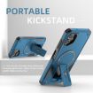 Samsung Galaxy A06 Armor MagSafe Holder Hybrid Case Dark Blue 4G/5G - 6