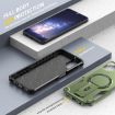 Samsung Galaxy A06 Armor MagSafe Holder Hybrid Case Army Green 4G/5G - 5