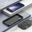 Samsung Galaxy A06 4G/5G Armor MagSafe Holder Hybrid Case Black - 5