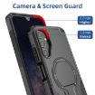 Samsung Galaxy A14 4G/5G Armor MagSafe Holder Hybrid Case Black - 4
