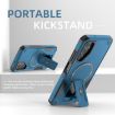 Samsung Galaxy A15 Armor MagSafe Holder Hybrid Case Dark Blue 4G/5G - 6