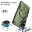 Samsung Galaxy A36/A56 5G Armor MagSafe Holder Case Army Green - 3