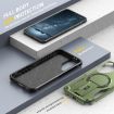 Samsung Galaxy A36/A56 5G Armor MagSafe Holder Case Army Green - 5