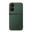 Redmi Turbo 4 Pro Green Litchi Leather Magnetic Shockproof Phone Case - 1