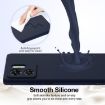 Motorola Edge 40 Shockproof Silicone Magsafe Case - Navy Blue - 5