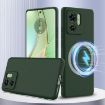 Motorola Edge 2023 Shockproof Silicone Magsafe Case - Dark Green - 1