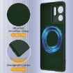 Motorola Edge 2023 Shockproof Silicone Magsafe Case - Dark Green - 7