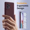 Motorola Edge+ 2023 Plum Shockproof Silicone Magsafe Phone Case - 4