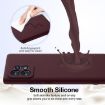 Motorola Edge+ 2023 Plum Shockproof Silicone Magsafe Phone Case - 5