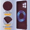 Motorola Edge+ 2023 Plum Shockproof Silicone Magsafe Phone Case - 7