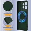 Motorola Edge 50 Neo/Moto S50 Shockproof Silicone Magsafe Case - Dark Green - 7