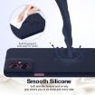 Moto G55 5G Shockproof Silicone Magsafe Case - Navy Blue - 5
